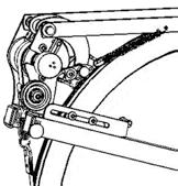 9300-3 Bromshjul, komplett 11 1 9300-475 Vevsats 52T, 172,5 mm, Q 146 mm 4 1 9300-24 -Bromshjulsupphängning,