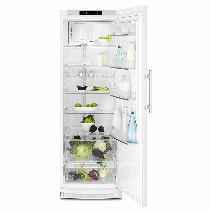 TILLVAL VITT Kylskåp ERF3867MOW LED-belysning Elektronisk styrning med LCD display Multiflow Shoppingfunktion Larm vid öppen dörr TasteGuard luftfilter Brutto/nettovolym, l 375/359 Produktmått H x B