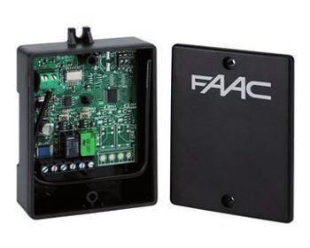 PRODUKTFAKTA RADIO Radio Radiosändare, 1-knapp Radiosändare FAAC TM1 433 DS Handsändare 433 MHz med 1 knapp och lysdiodindikering Handsändaren programmeras enkelt med DIP s