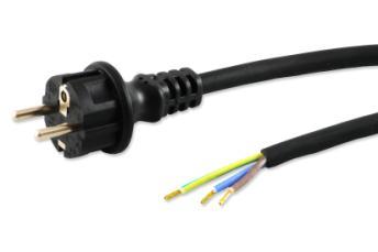 5 svart 5,0m 2403112 A 17642500 2308 H05RR-F 3G1.5 svart 2.5m 2403153 A 17644000 2308 H05RR-F 3G1.