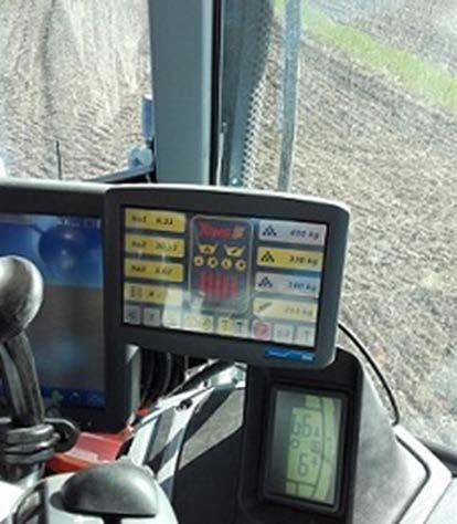 3.1 Placeringen av monitorn i styrhytten Tag reda på rekommendationer t.ex. av din traktorförsäljare angående monterandet av monitorn.