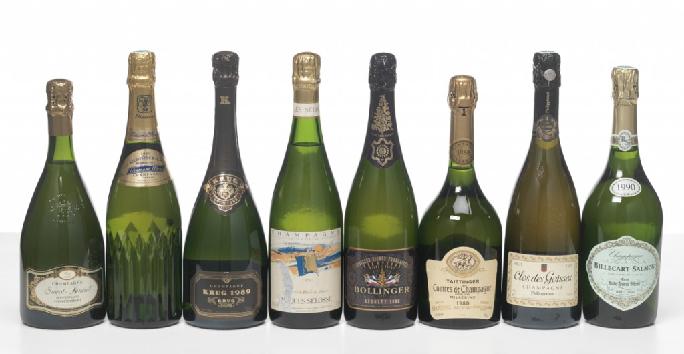 Prestigecuvée: Exklusiv cuvée ofta med årgång, men kan också vara en multivintagecuvée Baserade på producentens bästa