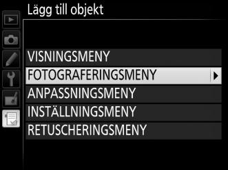 2 Välj en meny.