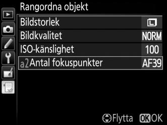 2 Välj ett objekt. Markera objektet som du vill flytta och tryck på J.
