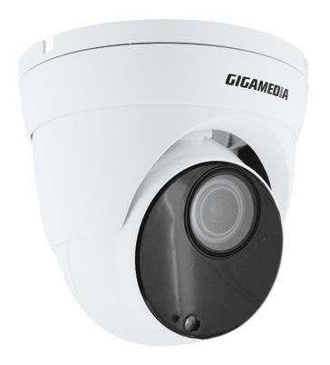 IP-kamera bullet 5 MP Diskret bullet-kamera 5 MP med fast lins på 2,8 mm. Inbyggda IR-LED ger mörkerseende upp till 20 m.