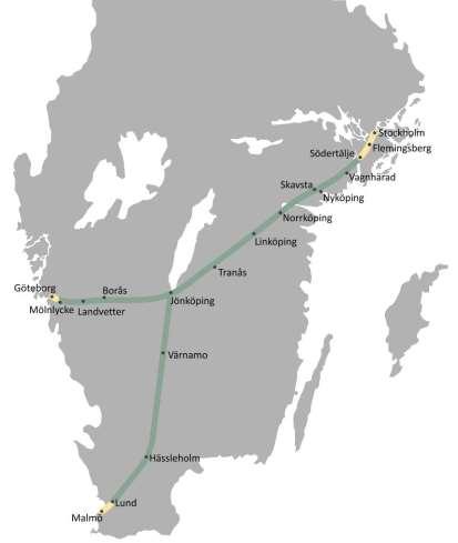 2018-05-18 36 Sverigeförhandlingen Jernhusen har inget uppdrag att bygga nya stationer Jernhusen deltar gärna i utvecklingen av stationer och stationsnära stad Jernhusen har på uppdrag av