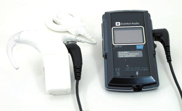 b. Para ihop Receiver DH10 med vald Comfort Digisystem-mikrofon. c.