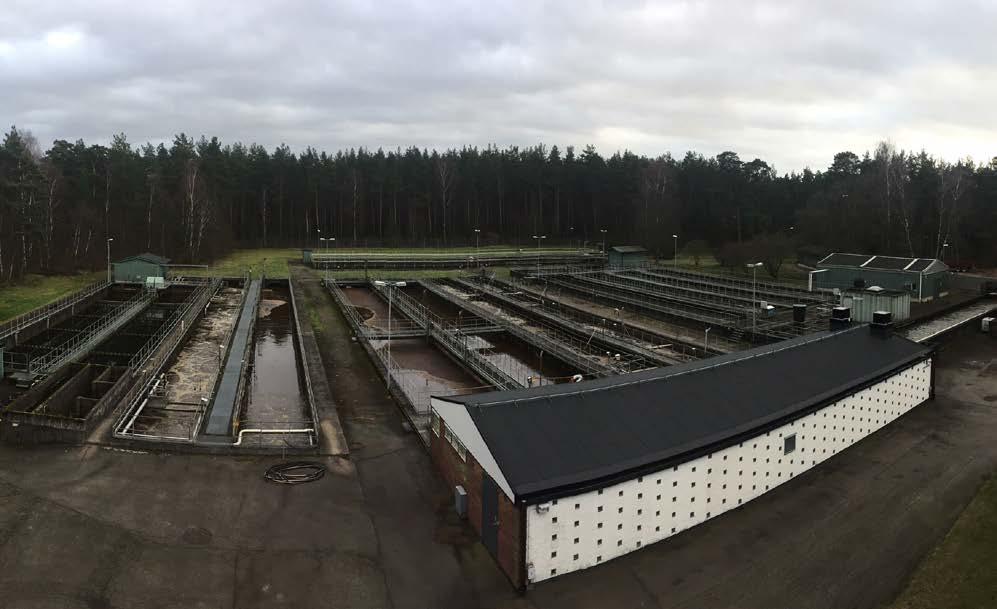 Foto: Roland Andersson Ängelholms avloppsreningsverk före utbyggnad VA-plan Ängelholms kommun har tagit fram en VA-plan vars syfte är att planera för utbyggnad utanför nuvarande verksamhetsområde och