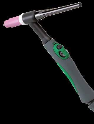 TIG ERGO SLANGPAKET TIG Ergo till optimal TIG svetsning TIG Ergo är designad med fokus på ergonomi, användarvänlighet,