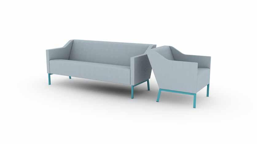 MAINE fåtölj/soffa Design: Mattias Ljunggren Soffa och fåtölj med rena och sköna linjer som inte ställer krav på användare eller omgivning. Enkel att använda i de flesta miljöer. MAINE soffa Art.nr.