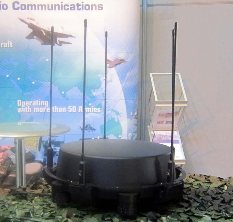 Ledning Pejl och multisensor DAMS samt RC IED-störare från Thales DAMS (Detection and Alert Multi-sensors Solution) är en ny integrerad pejl och akustisk sensor.