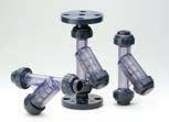 MATERIAL HUS: PVC, PP, PVDF eller PTFE MATERIAL TÄTNING: EPDM eller FPM Muff, inv gg eller slätände TEMPERATUROMRÅDE: -0 +100 C ASV MEMBRANTRYCKFÖRMEDLARE TYP MDM Med ASV membrantryckförmedlare kan