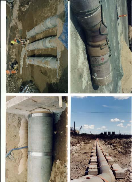 Rörsystem av GAP Rörsystem av termoplast GAP RÖRSYSTEM FÖR VATTEN OCH AVLOPP Flowtites GAP-rör används som tryck- och självfallsledningar för både mark-, sjö- och ovanjordsinstallation, t ex: