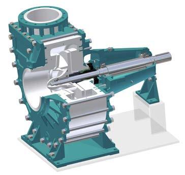 WERNERT Horisontella axeltätade centrifugalpumpar WERNERT Magnetdrivna centrifugalpumpar WERNERT MAGNETDRIVEN CENTRIFUGALPUMP TYP MONSUN WERNERT HORISONTAL CENTRIFUGALPUMP TYP SP Wernert typ SP är en