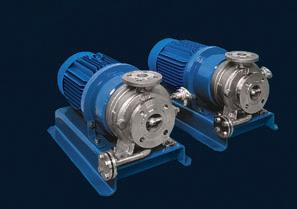 CP Magnetdrivna centrifugalpumpar CP Keramiska centrifugalpumpar CP magnetdriven centrifugalpump typ MKP Magnetkopplad, tätningslös centrifugalpump i utförande enligt DIN 2256 (ISO 25) avsedd att