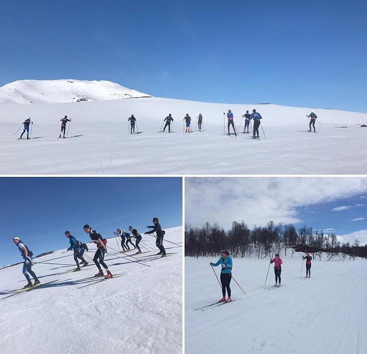 Härlig skidåkning