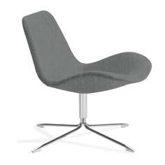 Standardläder Elmo Soft, piquet på insida och slät standard på utsida. Offecct Stitches; kontrastfärgad dekorsöm, finns som tillval i 6 st mönster och 12 st färger, se sid 16.