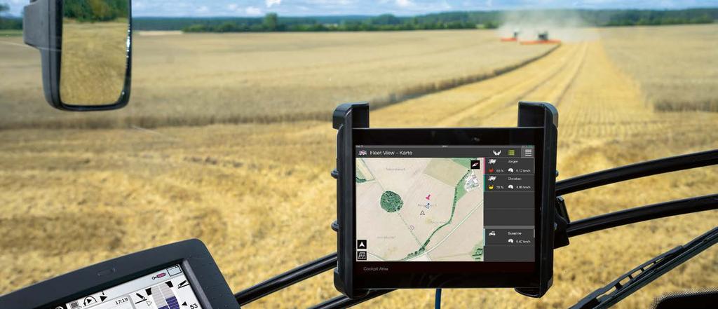 Fleet View och TELEMATICS. Fleet View TELEMATICS Full överblick med ett musklick. Effektivisera skördearbetet. Enkelt att dokumentera. Automatisk dokumentation.