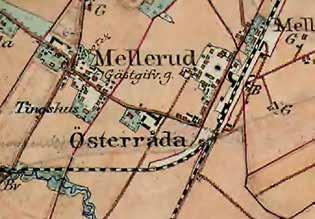 Kulturhistorisk byggnadsinventering nr 54 Melleruds tätort med närområdet mot Vänern 17 Handelssamhället Historik Det äldsta delarna av Mellerud växte fram genom närheten till Gamla Landsvägen mellan