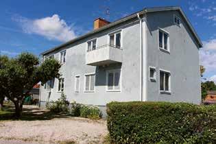 Kulturhistorisk byggnadsinventering nr 54 Melleruds tätort med närområdet mot Vänern 61 Vallen 6 Flerbostadshus i två våningar uppfört 1947 som tidigare rymt en frisersalong i nedre våningen.