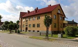 Kulturhistorisk byggnadsinventering nr 54 Melleruds tätort med närområdet mot Vänern 81 Aspen 1 Flerbostadshus i 2½ våningar uppfört omkring 1950.
