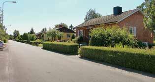 94 Efterkrigstidens bostadsbebyggelse Eftersom de flesta villor i området är relativt autentiska, det vill säga att mycket av deras ursprungliga karaktär är bevarad, väljs i följande avsnitt en annan