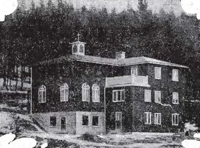GÖTA MISSIONSKYRKA Missionshuset sett från nordväst 1937.