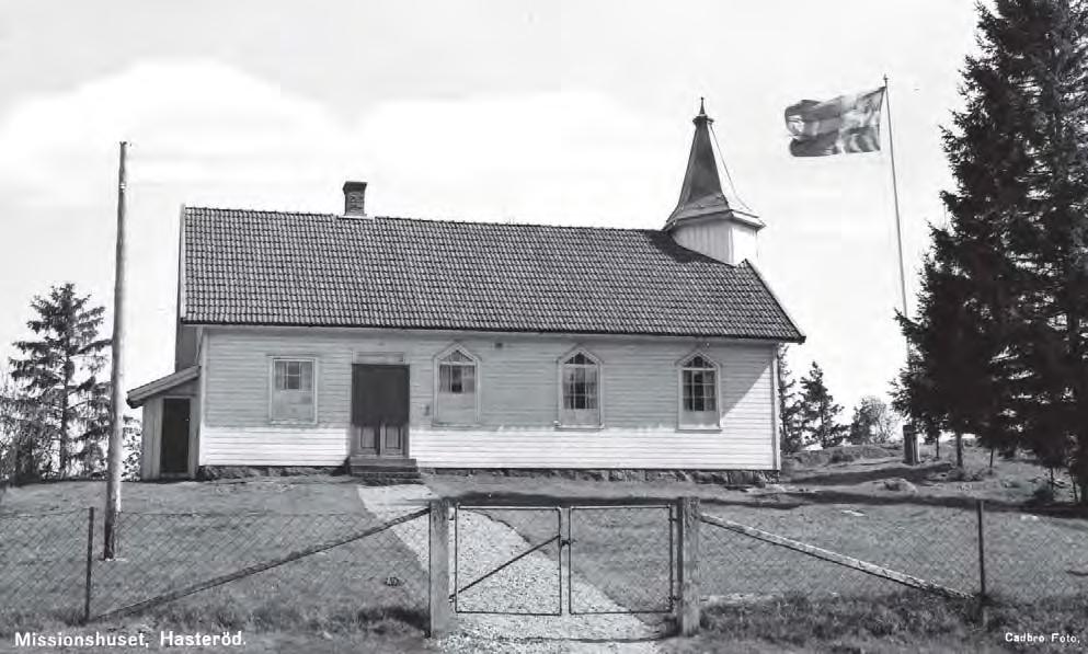 HASTERÖDS MISSIONSHUS Missionshuset från nordväst. Foto: Fred Cadbro.