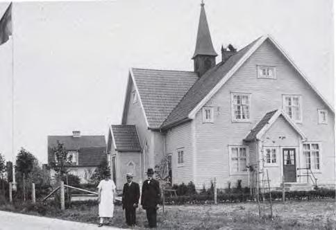 samhälle. 1923 startade bygget av en ny missionskyrka på tomten.
