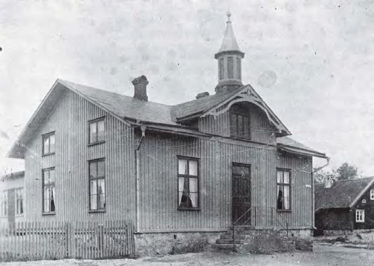 TROLLHÄTTANS MISSIONSHUS Missionshuset efter ombyggnaden 1891. Läge: Trollhättans kommun, Kungsgatan 44, Trollhättan. Fastighetsbeteckning : kv Toppön 5.