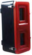 94:- Plastskåp röd-svart Plastskåp med ø 150-160 4-6 kg 600 290 250 15-5150-06 1 250:- rostfria spännen Toppmatat plastskåp Plastskåp JBF ø 150-160 6 kg