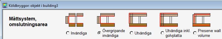 För tidigare BBR-versioner ska Klimatzon väljas.