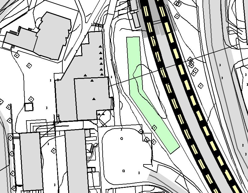 2016-03-10 rev 2016-10-07, sid 9 (15) 4 5 2 1 3 & 6 Figur 4. Placering av Matdax bullerkällor. 8 Resultat och kommentarer 8.1 Ljudnivå vid fasad 8.1.1 Definition av ljuddämpad sida Riktvärden på ljuddämpad sida är 55 dba dygnsekvivalent ljudnivå från trafik, 70 dba maximal ljudnivå nattetid från trafik samt 45 dba (kl 06.