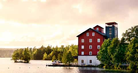 28 Ett av de fantastiska rummen som byggts i ett före detta silofack. Foto: Martin Gustavsson.