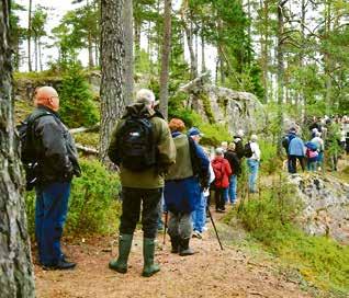 2 augusti: Sundals Ryr Skidans Hus Granan, 4 km. Mötesplats Skidans Hus. 9 augusti: Skållerud Köpmannebro Spioncentralen, lätt vandring. Anslutningsplats Vattentornet Mellerud 18.45.