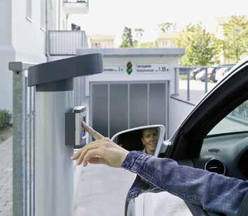 garagebelysning och knapp för frånkoppling av fjärrsystemet (för SupraMatic).