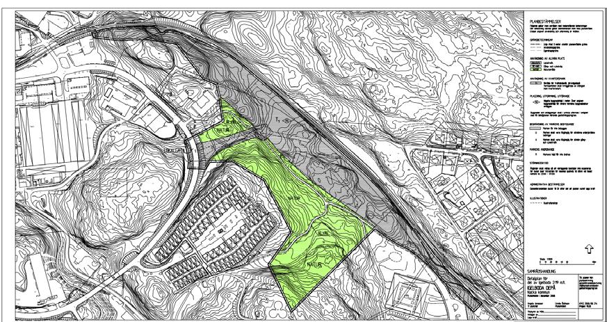 4 (5) planområdet Efter det att detaljplanen varit ute på samråd fick planenheten i uppdrag av kommunstyrelsens arbetsutskott (beslut den 27 januari 2009, 5) att studera ett alternativt depåläge vid