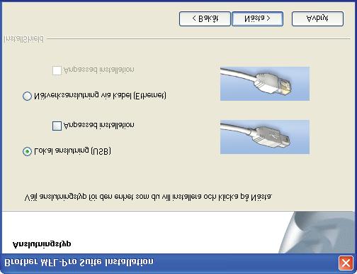 USB Windows Om instlltionen inte fortsätter utomtiskt öppnr du huvudmenyn igen genom tt t ut cd-skivn och sätt in den igen, eller genom tt duelklick på progrmmet Strt.