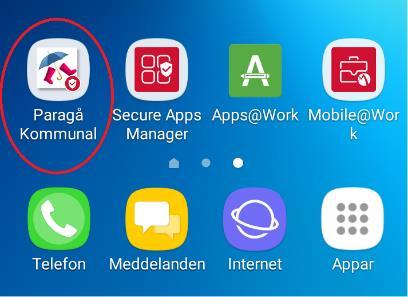 2 Logga in i ParaGå Kommunal Detta avsnitt beskriver hur du ska logga in i ParaGå Kommunal.