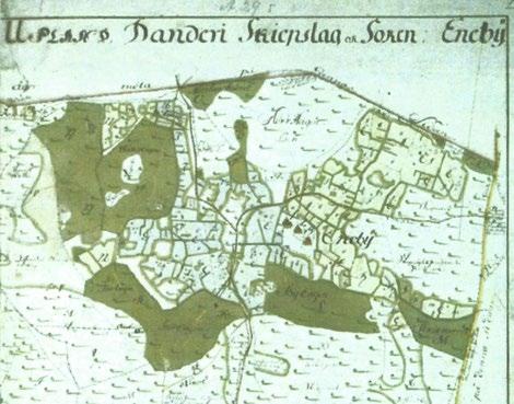 Om Enebys och Enebybergs historia I Enebyberg hittade en skolflicka 1924 det äldsta fornfyndet i Danderyd, en stenyxa från yngre stenåldern.