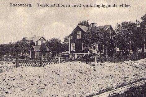 Ernst Kihlberg köpte egendomen Enebyberg 1906 och tog 1907 initiativ till att bilda AB Enebybergs Villastad, som i sin tur förvärvade 135 hektar av Kihlbergs egendom Enebyberg. Enebyberg, dvs.