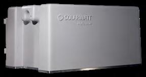 programvara. Allt är säkert förpackat i ett robust aluminiumhus. Denna elektronik säkerställer att du i ditt eget hem kan använda så mycket som möjligt av din privatproducerade solenergi.