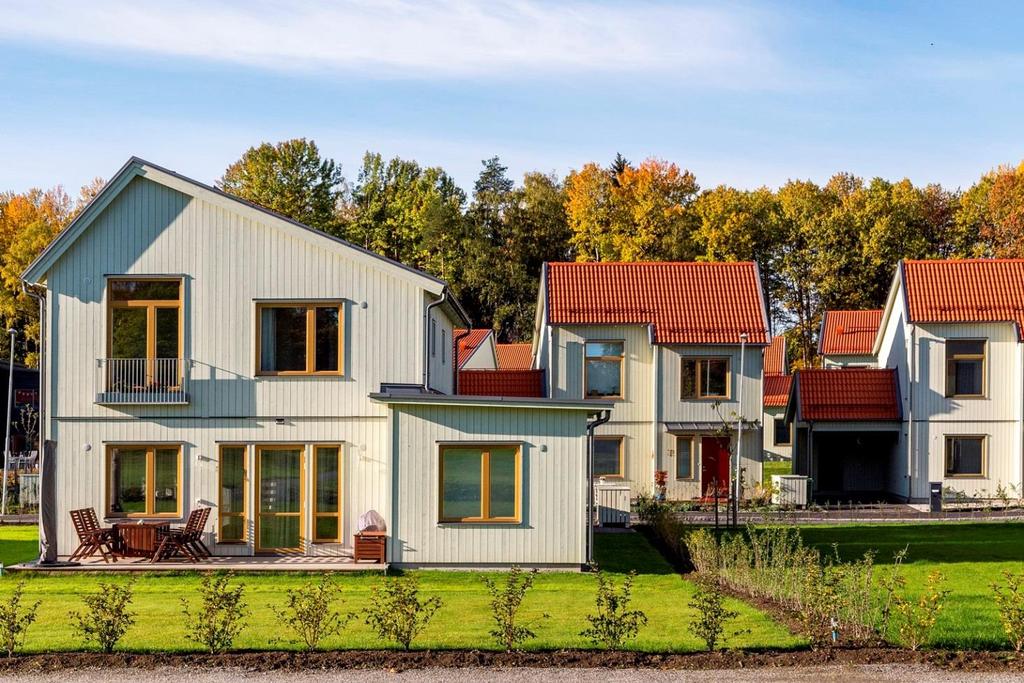 EDS ALLÉ, UPPLANDS VÄSBY Koncernen okt dec okt dec Intäkter enligt segmentsredovisning, Mkr 1 1 927,2 1 684,1 431,7 466,7 Rörelseresultat enligt segmentsredovisning, Mkr 1 339,8 347,7 109,9 76,6