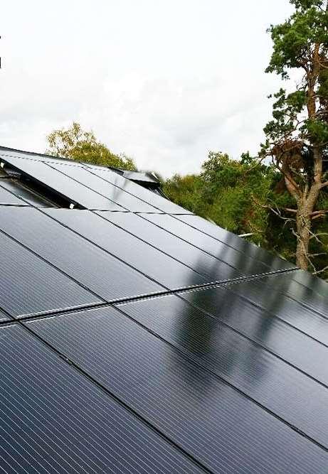 Varför investera i solcellsanläggning? Klimatutmaning, genom att minska andelen köpt el från elmarknaden.