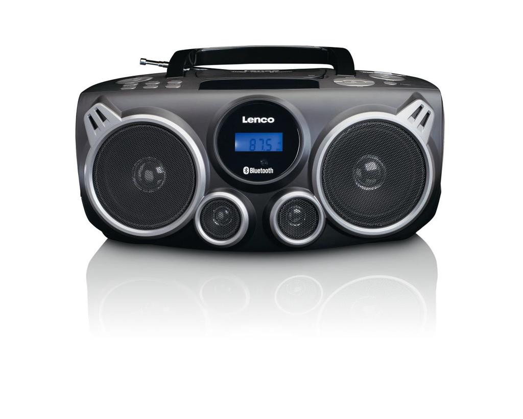 Modell SCD 100BK Bruksanvisning Bärbar FM radio