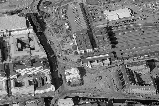 EN SORTS MÖJLIGHET Erik Berg Göteborg har diskuterat en utbyggd centralstation jämte ett nytt stationshotell i närmare ett halvsekel.