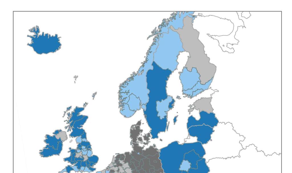 kvinnor och män, 2016, EU-länder Figur 41 Andel högutbildade av befolkningen 25 64 år i