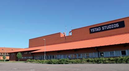 Byggnaden i den norra delen utgör Ystad studio som är en 500 m 2 stor filmstudio.