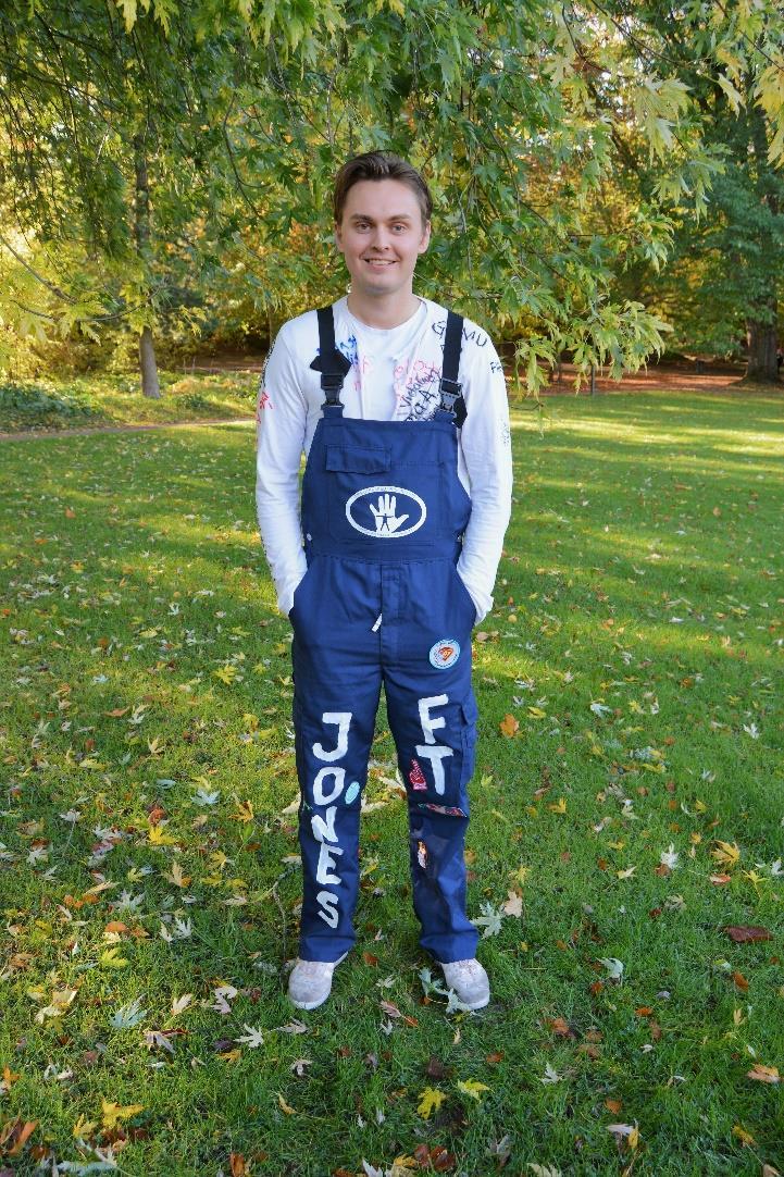 Namn: Jonathan Jones Pettersson Ålder: 23 år Kommer ifrån: Åland Bor: 100m.