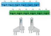 Tillbehör FC PN 30 PE- och N-plint Per PE/N 3 x 25 mm², 12 x 4 mm², Cu 1-radig FIXCONNECT -snabbanslutningsplint, plintteknik se fliken Teknik N separerbar, för 2 olika potentialer Med
